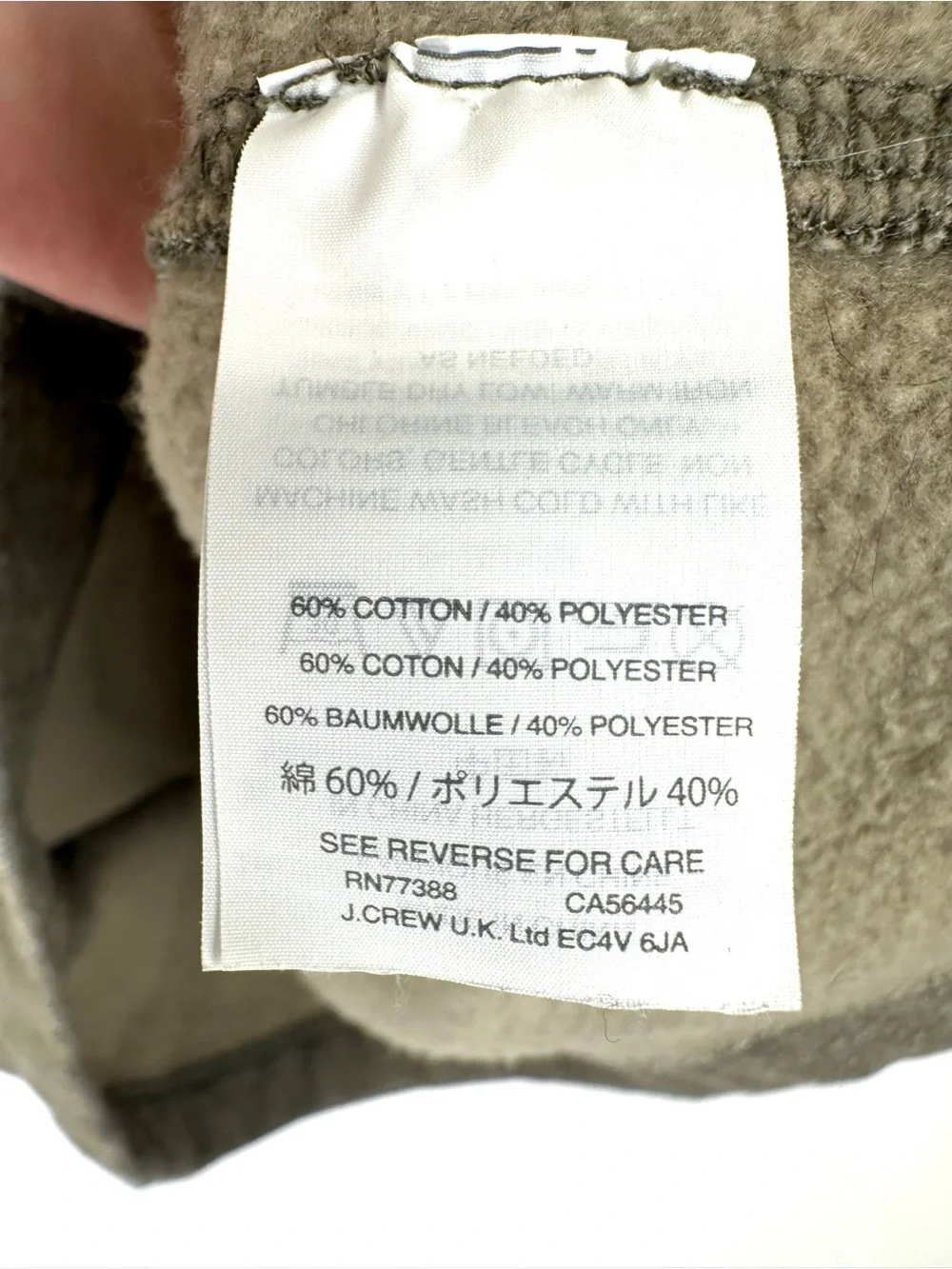J Crew‎ Vintage Fleece Shawl Collar Cardigan Jacket Preppy Business Casual